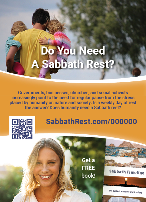 SR-EDDM-POSTCARD Family SabbathRest Postcard Image
